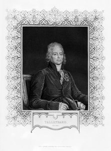 Charles Maurice de Talleyrand-Perigord, francouzský diplomat, 19. století.