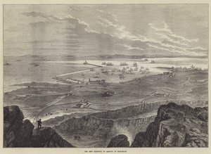 The New Harbor of Refuge v Holyhead od William Henry Pike