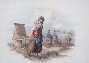 Výrobce cihel, 1808 od William Henry Pyne