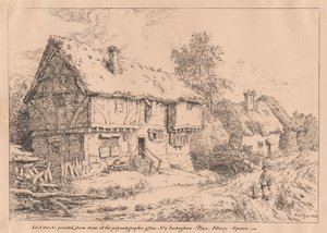 Staré chalupy od William Henry Pyne