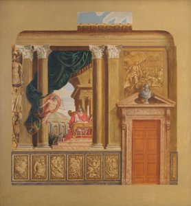 Královské schodiště, palác Hampton Court od William Herbert Hampton