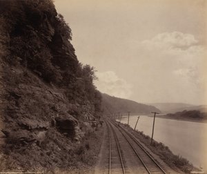 Cathedral Rocks, Susquehanna Near Meshoppen,c. 1895 (foto)