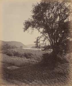 Malebná Susquehanna, poblíž Laceyville, asi 1895 (foto) od William Herman Rau