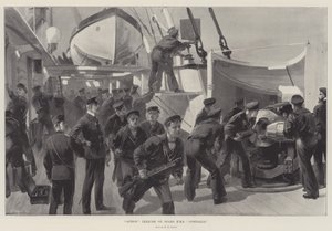 Akční cvičení na palubě HMS Australia