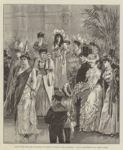 Grande Fete Francaise a Masque des Fleurs v Princes