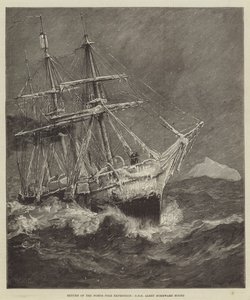 Návrat expedice na severní pól, HMS Alert Homeward Bound