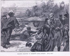 Bruslařská katastrofa v Regents Park, Londýn 1868 našeho letopočtu