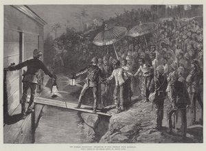 Expedice do Barmy, odjezd krále Thibawa z Mandalay od William Heysham Overend