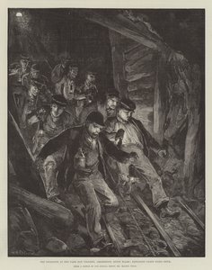 The Explosion at the Park Slip Colliery, Aberkenfig, South Wales, Exploring Party klesá