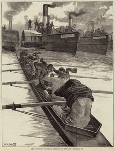 University Boat-Race, peeling pro závod