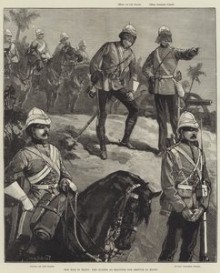 Válka v Egyptě, garda vybavena pro službu v Egyptě