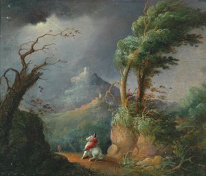 A Thunderstorm (olejomalba na palubě)
