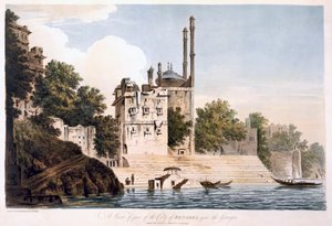 Benares na Ganze, 1787 (akvatinta)