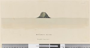Strana 25a/b Osnabrug Island směr S by W 5 mil daleko od William Hodges