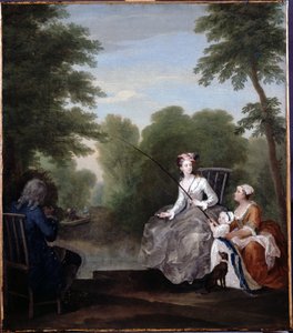 Rybářská společnost od William Hogarth