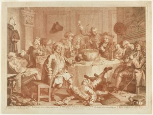 Půlnoční moderní rozhovor od William Hogarth