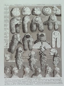 Reklama na paruky od William Hogarth
