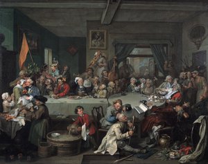 An Election Entertainment, 1755 od William Hogarth