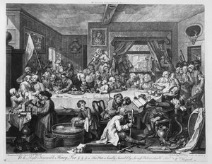 An Election Entertainment, 1755 od William Hogarth