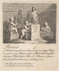 Chlapci pokukující v přírodě, 1751. od William Hogarth