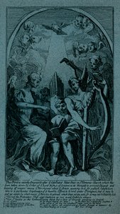 Burleska na kentském oltáři v St Clement Danes, c1725 od William Hogarth
