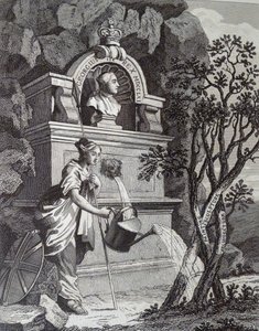 Katalog výstavy umělců od William Hogarth