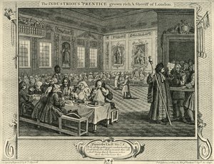 Městské slavnosti, 1747, 1925. od William Hogarth