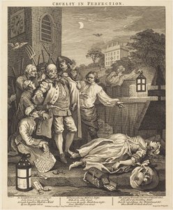 Krutost v dokonalosti od William Hogarth