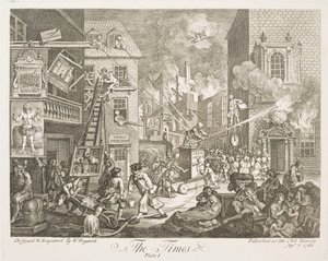Čas (tabule 1) od William Hogarth