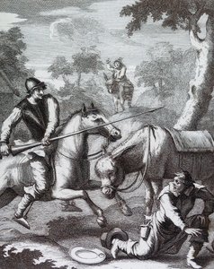 Don Quijote se zmocnil Barber