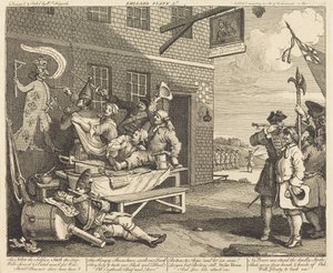 Anglie od William Hogarth