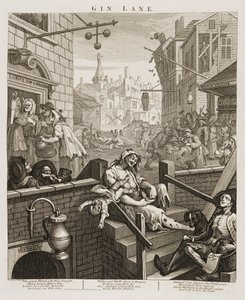 Gin Lane od William Hogarth