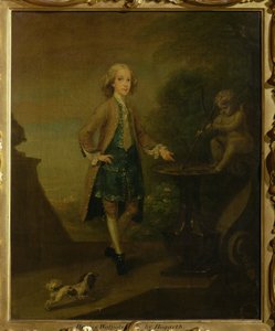 Horace Walpole, 10 let, 1727-8 od William Hogarth