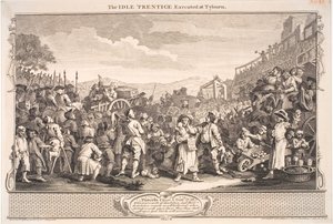 Průmysl a nečinnost od William Hogarth