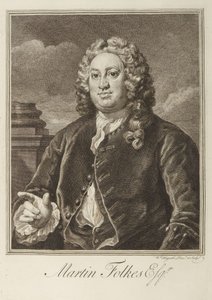 Martin Folkes od William Hogarth
