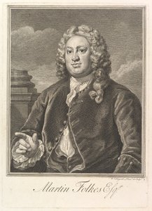 Martin Folkes, 1742. od William Hogarth