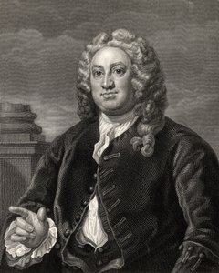 Martin Folkes, vyrytý R. Hartem, z 