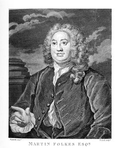Martin Folkes esq. od Williama Hogartha od William Hogarth
