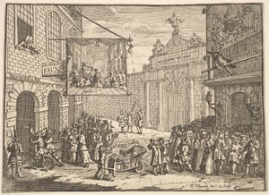 Maškarády a opery, 1724. od William Hogarth