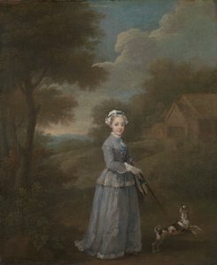 slečno Woodová od William Hogarth