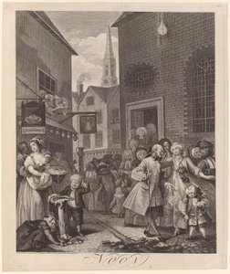 Poledne od William Hogarth