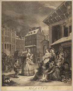 Ráno od William Hogarth