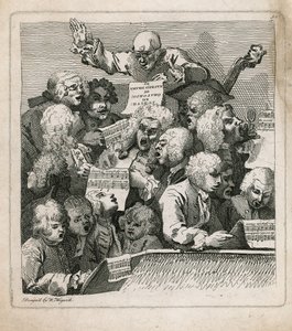 Muzikanti od William Hogarth