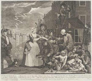 Ó marnivosti mladé krve od William Hogarth