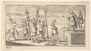 Hanebné propuštění John Beaver, Římské vojenské tresty, 1725, po 1725. od William Hogarth