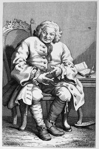 Simon Lord Lovat od William Hogarth