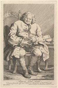 Simon Lord Lovat, 1746. od William Hogarth