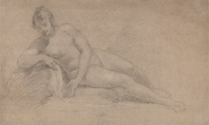 Studie ženského aktu od William Hogarth