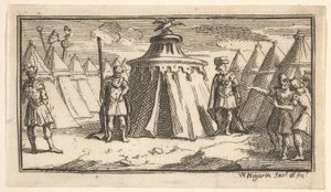 Taking Away the Military Belt or Girdle John Beaver, Roman Military Punishments, 17..., po 1725. od William Hogarth