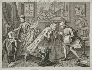 Taste in High Life, 1746. od William Hogarth